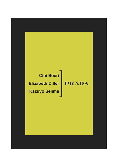 enrico bolzoni prada|PRADA INVITES .